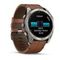 Умные часы Garmin Fenix 8, 51 мм, AMOLED, Sapphire bare Titanium, black with chestnut leather band plus graphite silicone band