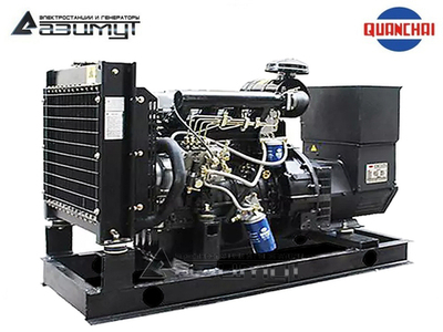 Дизельный генератор Азимут АД-20С-230-2РM5 Quanchai однофазный с автозапуском