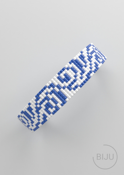 Схема LOOM, Схема браслета на станке, узор из Miyuki Delica 11/0, файл PDF, №439L