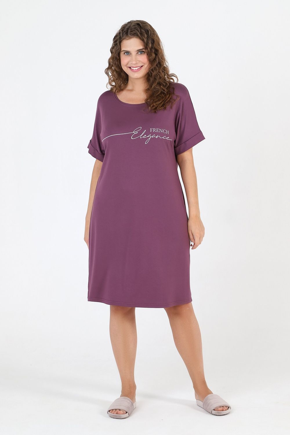 Туника Француженка Виотекс БРУСНИЧНЫЙ