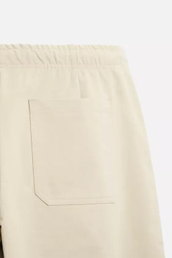 ZARA БРЮКИ-ДЖОГГЕРЫ STRAIGHT FIT, БЕЖЕВЫЙ