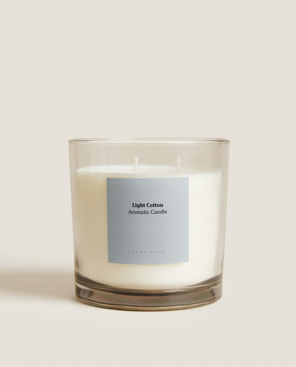 Zara Home - Ароматическая свеча light cotton, 620 г