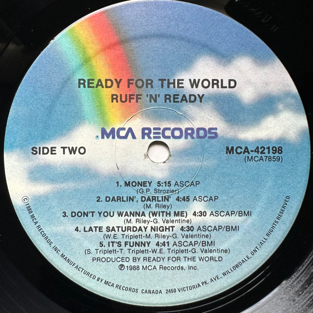 Ready For The World - Ruff 'N' Ready (Канада 1988г.)