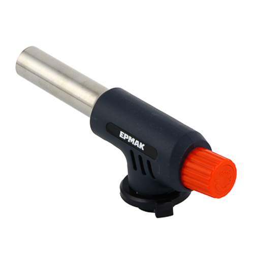 Горелка газовая с пьезоподжигом ЕРМАК широкое сопло 15*4*5,5см (80шт/кор)