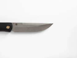 Складной нож "Гриф", сталь Х12МФ, рукоять черный мореный граб