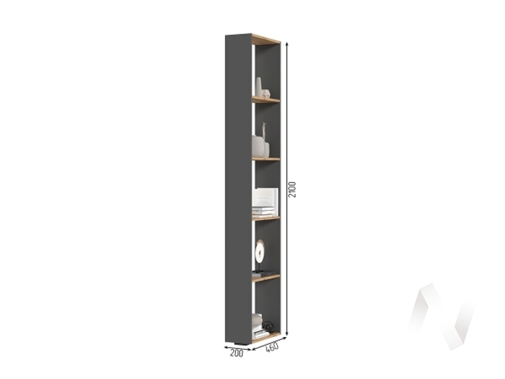 Стеллаж СТЛ 01 МС Хелен ЛДСП