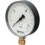Манометр радиальный WATTS 16 бар 1/2" D 100 (мод.F+R 200 )