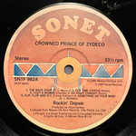 Rockin' Dopsie - Crowned Prince Of Zydeco (Англия 1987г.)