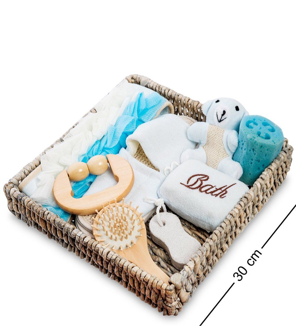 BT-07/2 Набор для бани с массажером и расческой «Мишка»