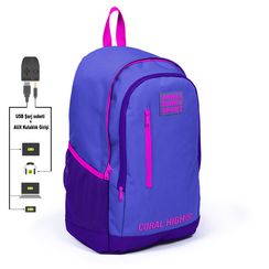 Çanta \ Сумка \ Bag Adet CORAL HIGH SPORT SIRT ÇANTA(USB+AUX SOKETLİ) 23234