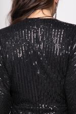 Платье "Блестящий дебют" (блэк) П7753 LT Collection