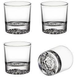 НАБОР СТАКАНОВ ДЛЯ ВИСКИ "LION", 4 ШТ/310 МЛ