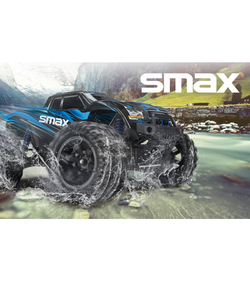 Радиоуправляемый монстр Remo Hobby SMAX (синий) 4WD 2.4G 1/16 RTR