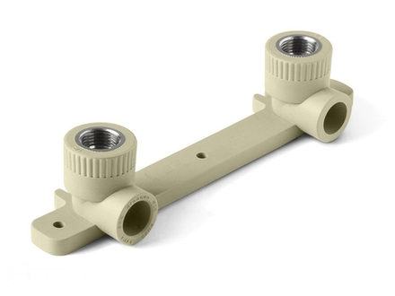 100 Комплект планка для смесителя п/п 20х 1/2 чех экопластик