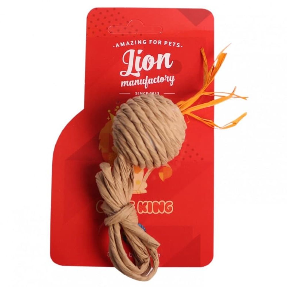 Игрушка для кошек Lion Мячик LMG-K0046-E  ЭКО