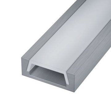 Накладной алюминиевый профиль с рассеивателем 2 м ST017.129.01.1 серый ST-Luce