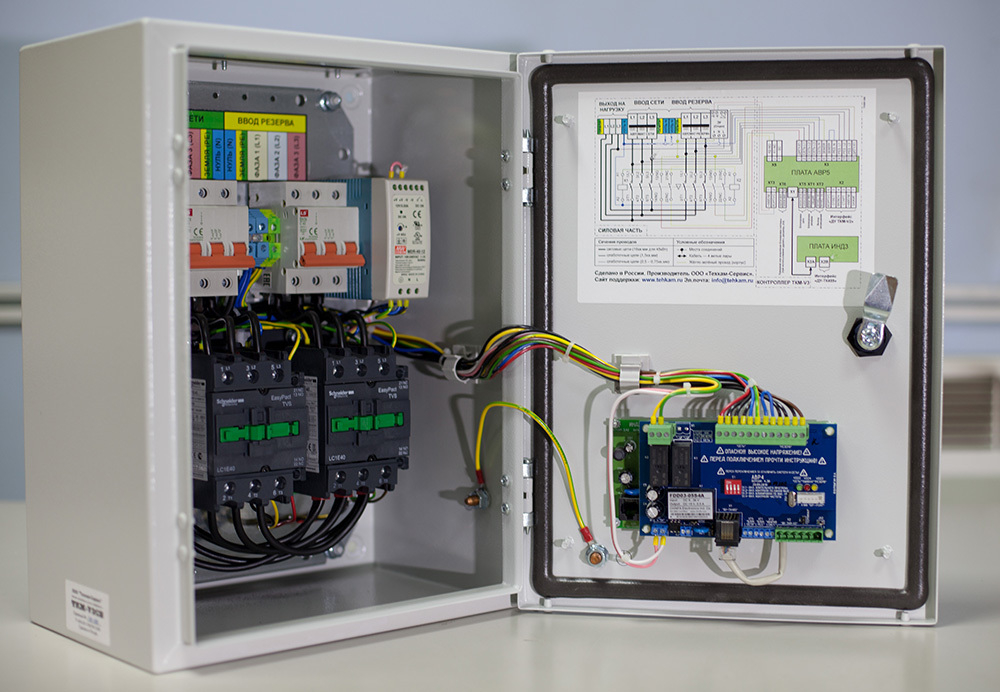 TKM-V3 с ИУ система автозапуска для 1 и 3-х фазных электростанций
