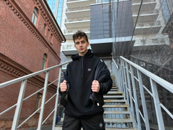 Худи НПОГП Кенга Овер Черный