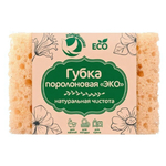 Губка ГОЛУБУШКА ЭКО "Натуральная чистота" 10х6,5х3см, 1шт