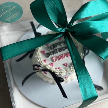 Бенто-торт ЛАМБЕТ happy birthday, булочка