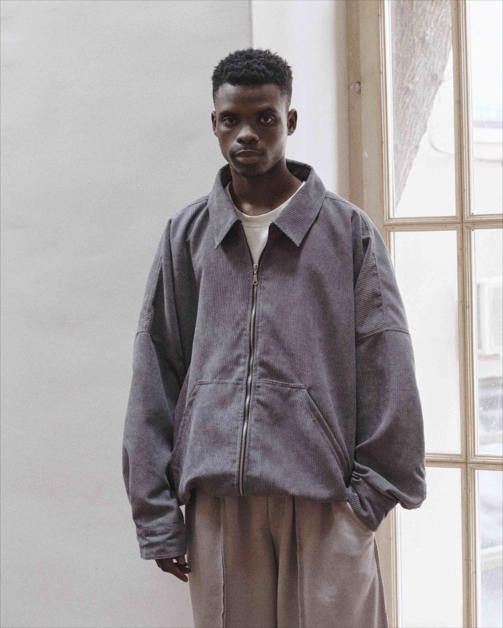 Купить Куртка One Two Zip-Up Shirt Jacket Lava Smoke серая Куртка One Two Zip-Up Shirt Jacket Lava Smoke серая