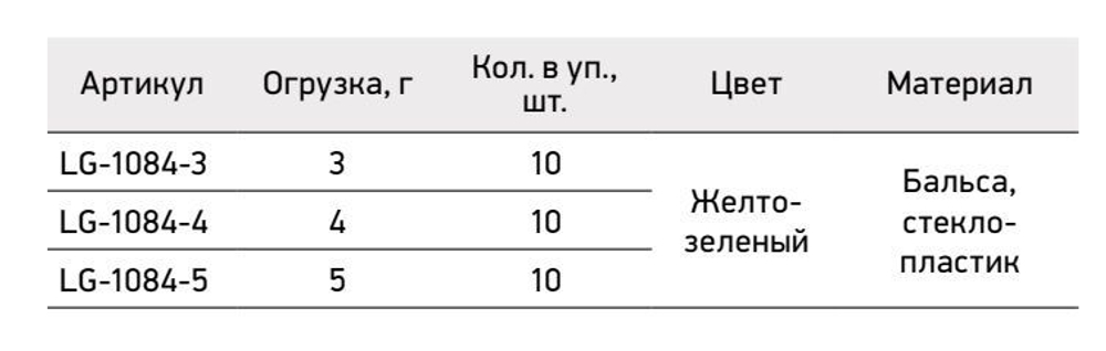 Поплавок Lagoon LG084