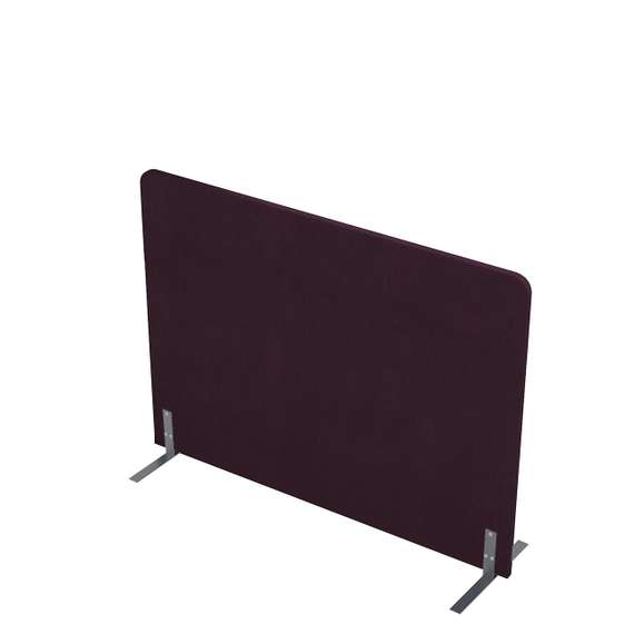 011.МПО.1411 Акустическая мобильная перегородка на стационарных опорах (1400*450*1100)