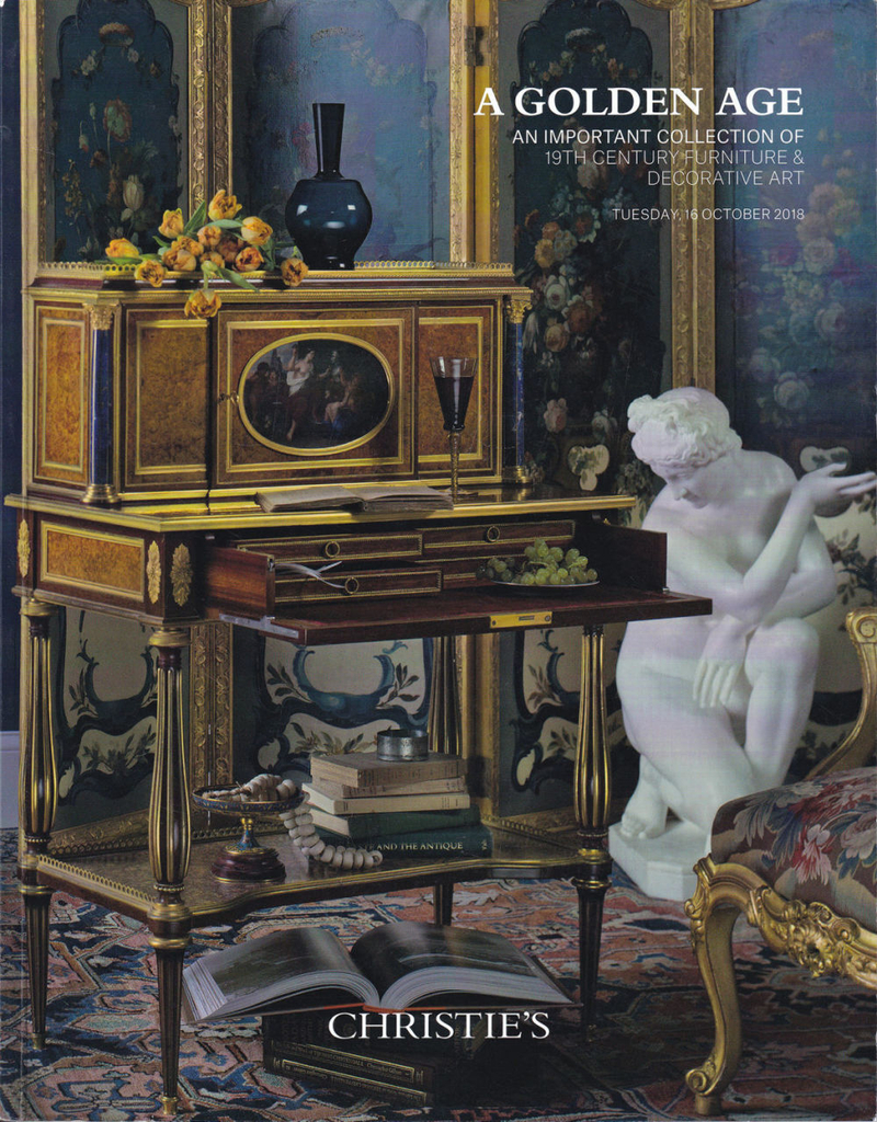 Каталог аукциона Christie’s, Нью-Йорк, Золотой век: Шедевры мебели и декоративно-прикладного искусства XIX века от 16 октября 2018 года