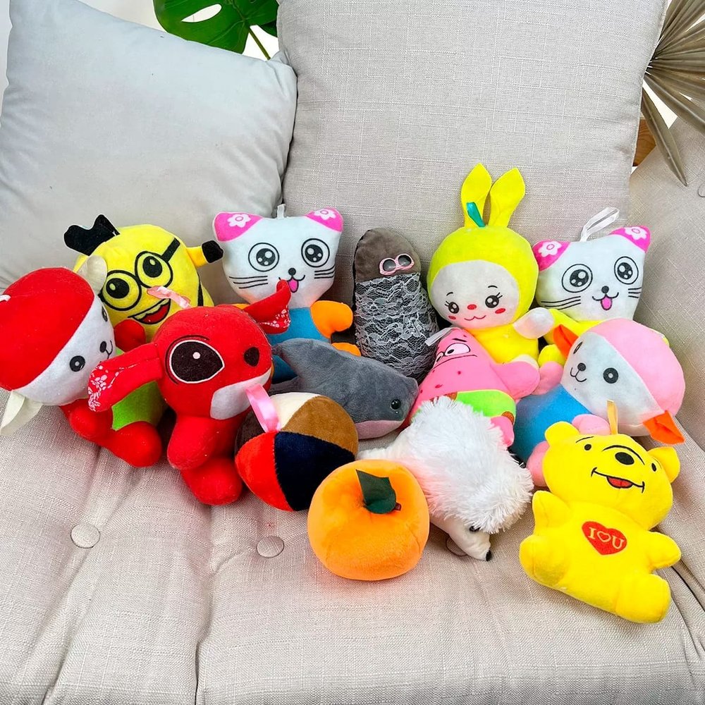 Мягкие игрушки Эконом - Микс 400 шт. для торговых автоматов