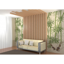 Ламинированная панель ПВХ ВЕК Бари серый 2700х250мм