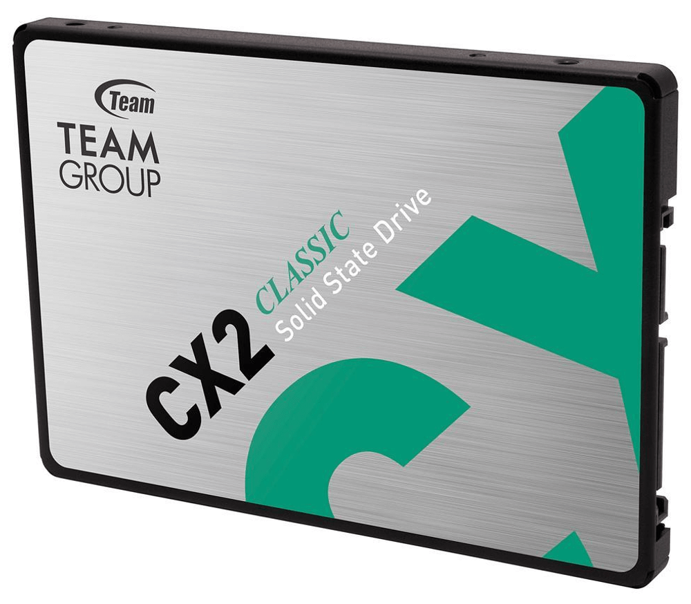 Твердотельный накопитель  256GB SSD TeamGroup CX2  2.5” SATA3 R520Mb/s, W430MB/s T253X6256G0C101