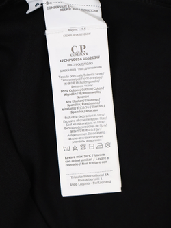 Поло C.P. Company Stretch Piquet Black