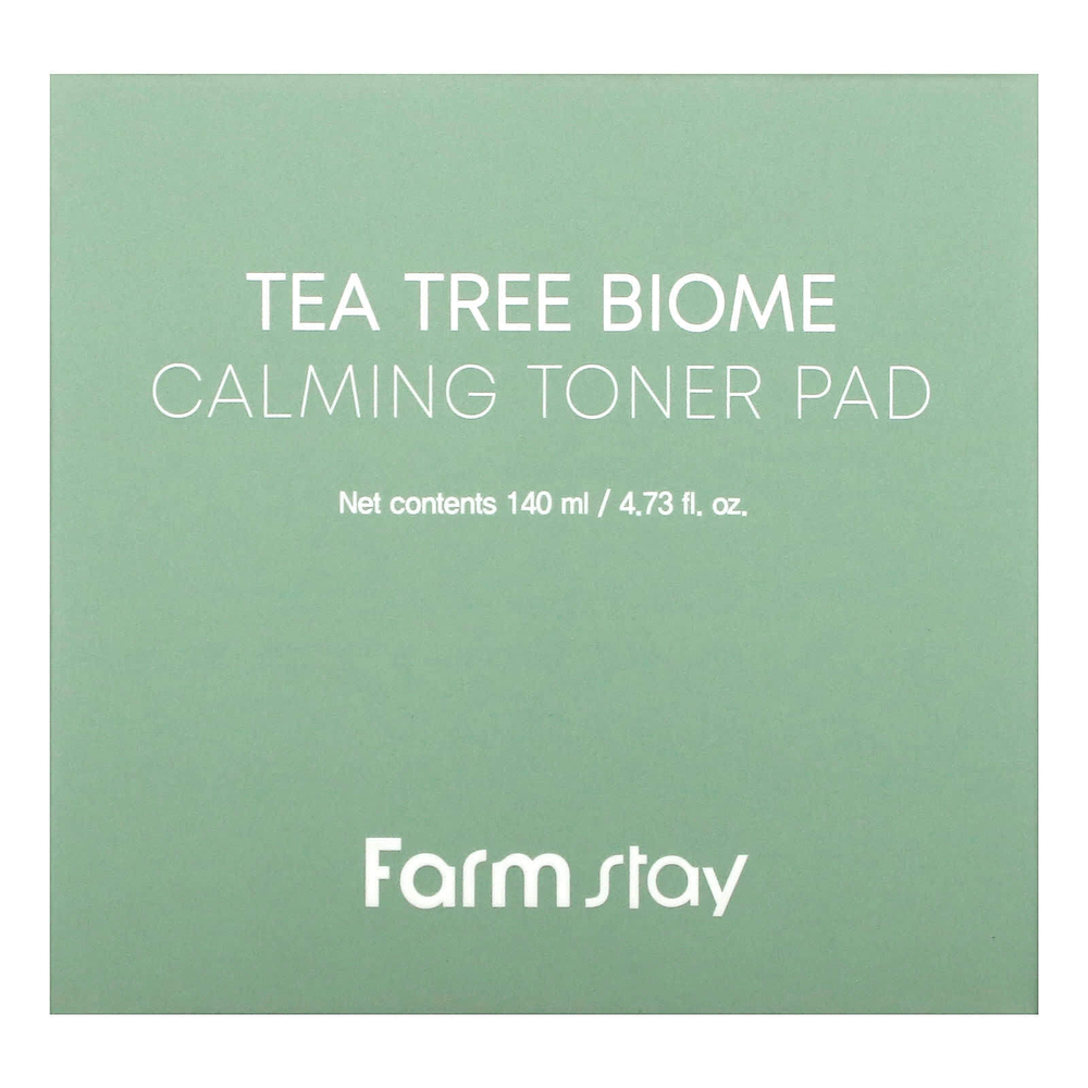Farmstay, Tea Tree Biome, успокаивающий тонизирующий диск, 4,73 жидк. унция $ 12.99 (140 мл)