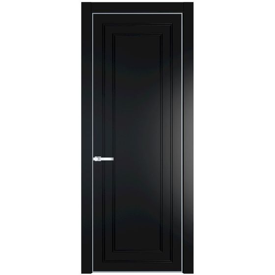 Profil Doors 26PA блэк профиль серебро