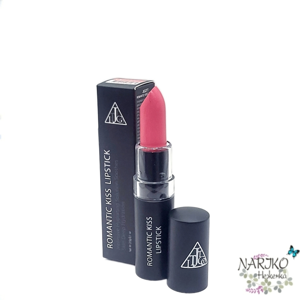 Кремовая помада для губ JIGOTT Romantic Kiss Lipstick №06 Lovely Pink, 3,5 гр.