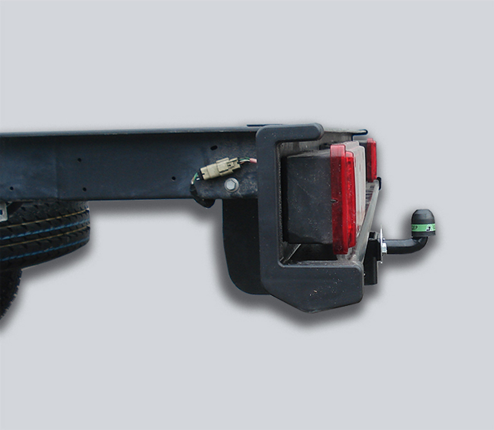 Фаркоп с унив. электрикой Smart для FORD TRANSIT (шасси) 2013 -  арт.F123-F