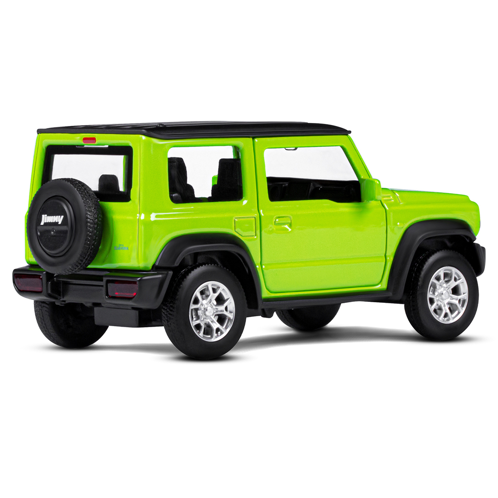 Модель 1:43 Suzuki Jimny, зеленый, инерция, откр. двери