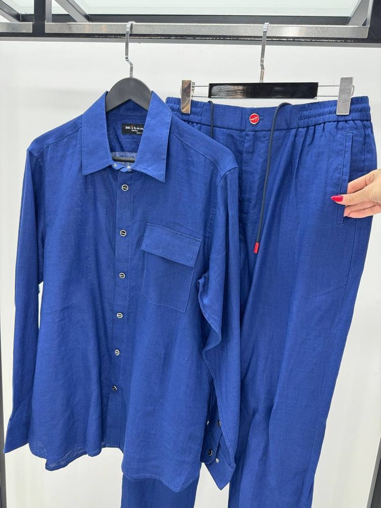 Льняная рубашка Kiton