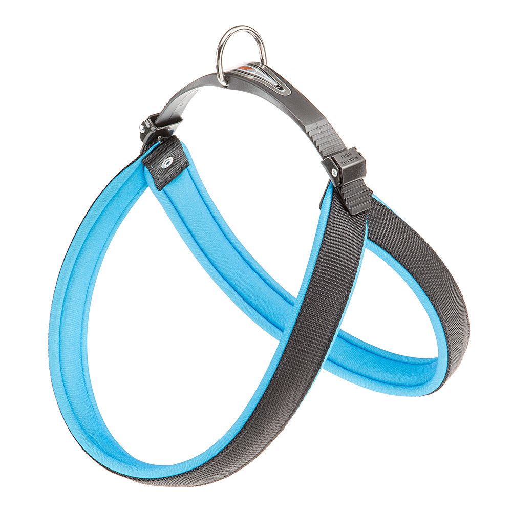 Шлейка Ferplast AGILA FLUO 6 синяя 22х16х25