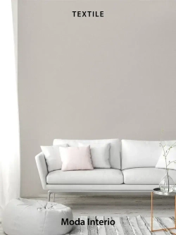 Обои флизелиновые 1.06, виниловые серые однотонные Textile (Moda Interio) метровые под ткань в гостиную и на кухню