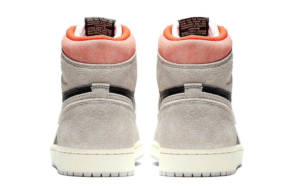 Jordan 1 Retro High 'Neutral Grey Hyper Crimson'