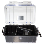 Защитный кейс Peli™ 1050 прозрачный с черной вставкой