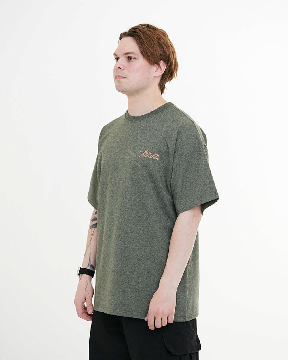 Футболка Anteater Phat 323 серая зернистая