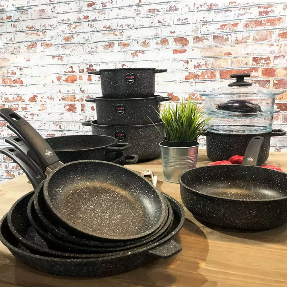 Кастрюля 20см Olympia Hard Cook Fix Induction