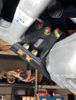 Ограничительные ремни и буферные упоры для передней подвески Bronco Raptor 2022+ Бронко Раптор