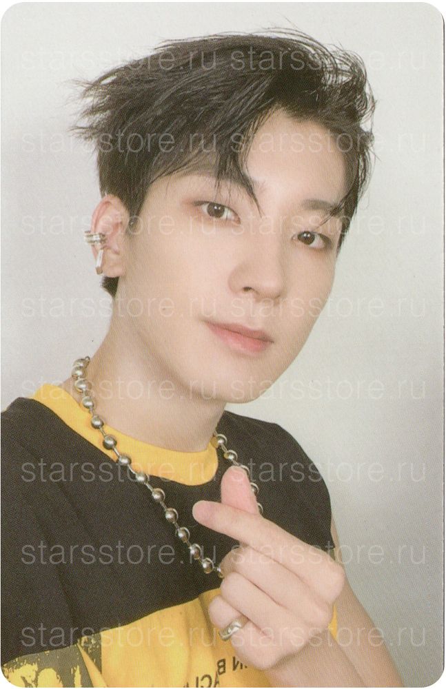 Фотокарта Wonwoo SEVENTEEN - 2022 SVT PHOTOBOOK THE NAME;17 Фотокарта Wonwoo SEVENTEEN - 2022 SVT PHOTOBOOK THE NAME;17