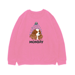 Свитшот "Спаниель в понедельник"