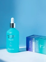 FARMSTAY - СЫВОРОТКА ДЛЯ ЛИЦА С ГИАЛУРОНОВОЙ КИСЛОТОЙ HYALURONIC ACID 100 AMPOULE, 100 ML