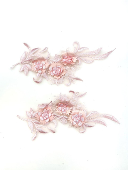 Патч розовый 22*9 см