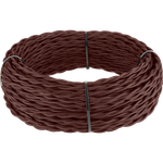 Ретро кабель витой 3х2,5 итальянский орех (под заказ) W6453625